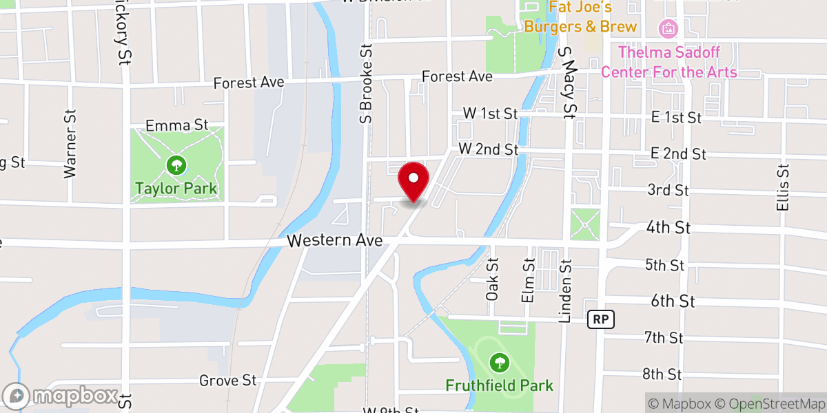 Map showing location of Bread of Life Churches