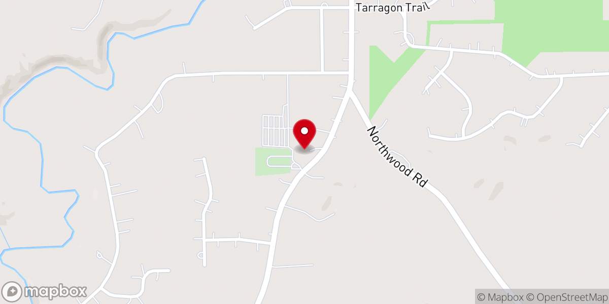 Map showing location of St Edward & Isidore Parish