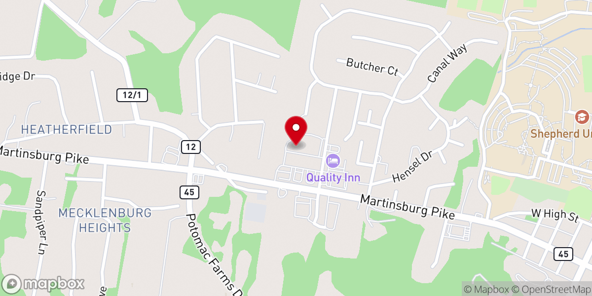 Map showing location of Horizon Goodwill Retail Store