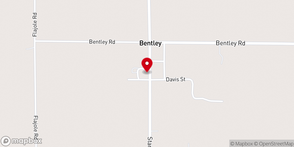 Map showing location of Community of Christ - Bentley