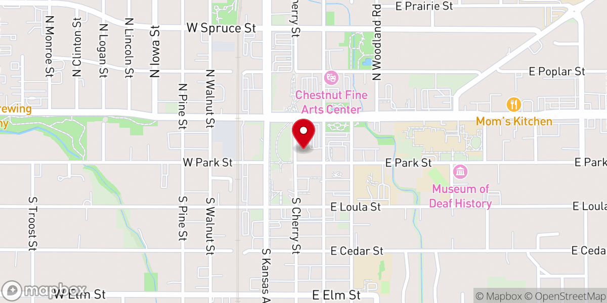 Map showing location of Kansas Proxy Marriage by Your Magical Day