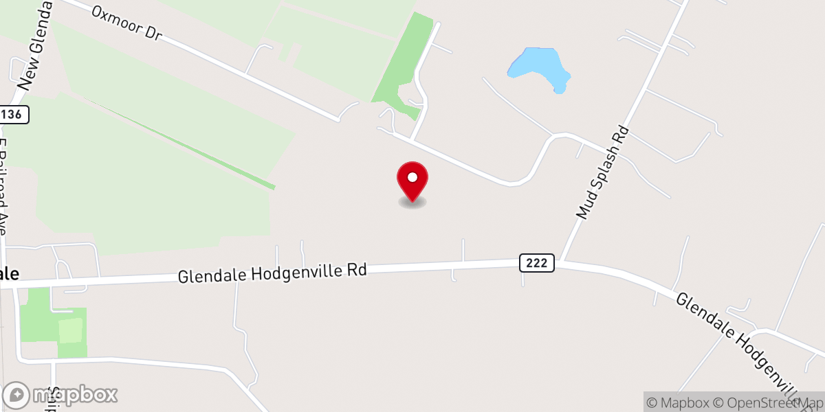 Map showing location of New Horizon Baptist Fellowship