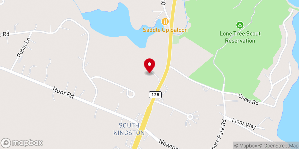 Map showing location of Ducks on the Pond Realty