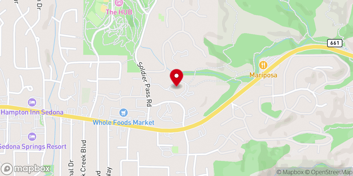 Map showing location of St John Vianney Catholic Church