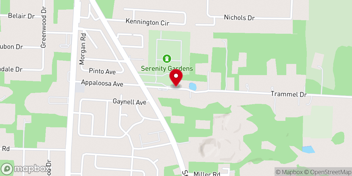 Map showing location of Community Chaplain Network