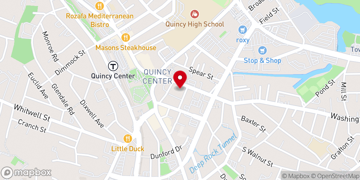 Map showing location of Chinese Baptist Church