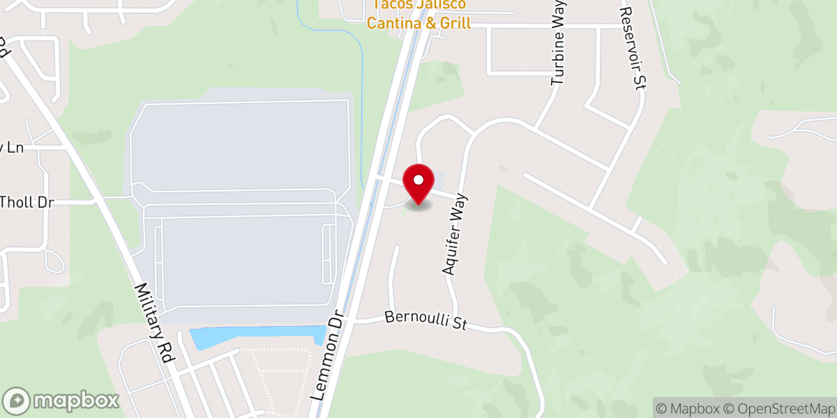 Map showing location of Fellowship Community Church