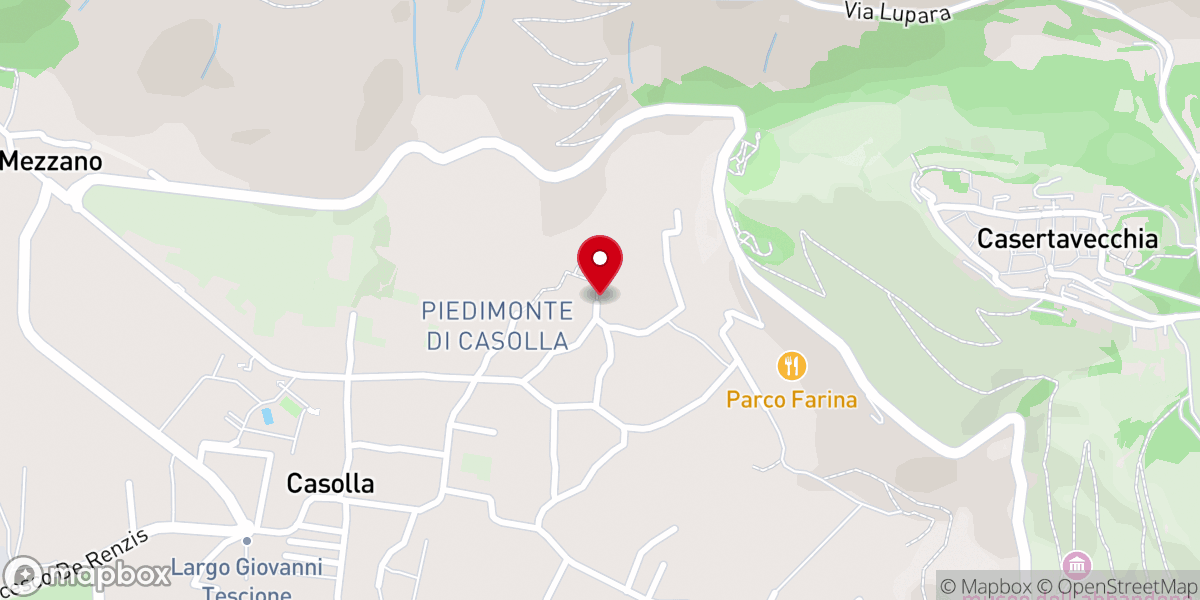 Map showing location of Chiesa di San Rufo