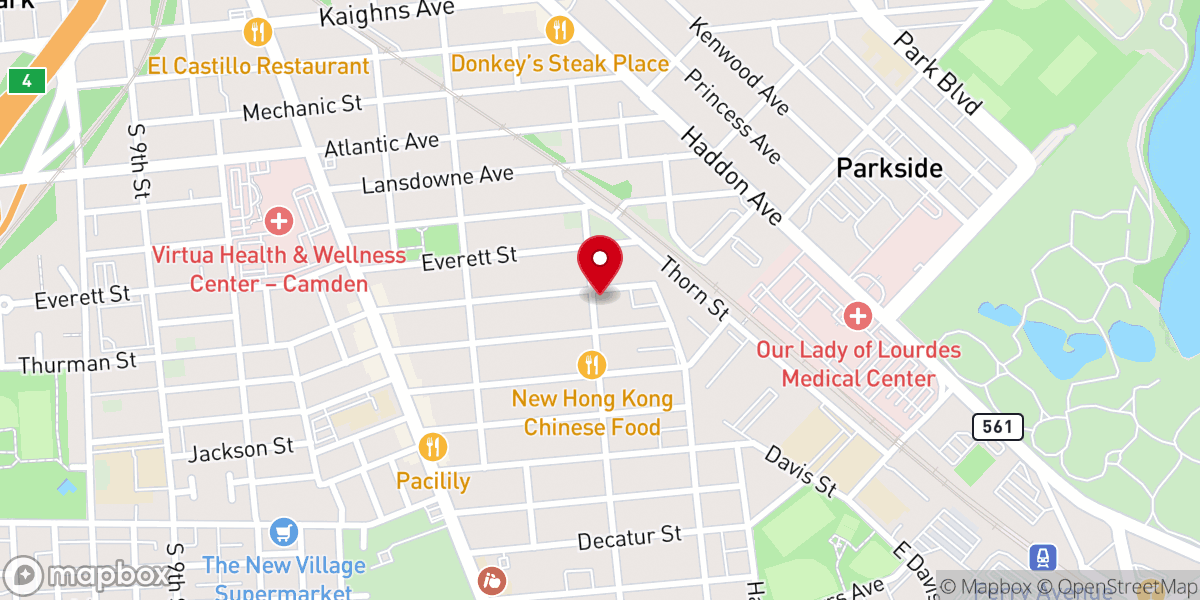 Map showing location of Dunamis Life Ministries