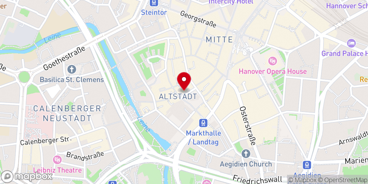 Map showing location of Ev.-luth. Kirchenkreis Hannover