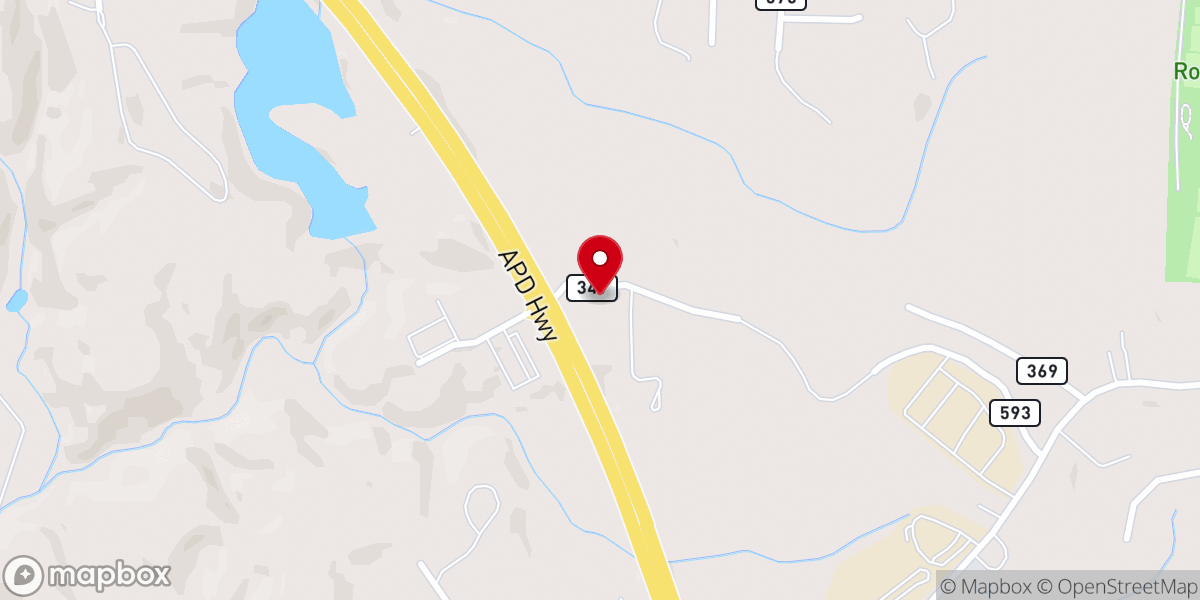 Map showing location of The Church, Jasper GA