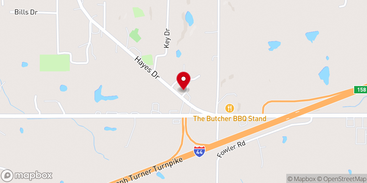 Map showing location of Wellston Missionary Baptist Church