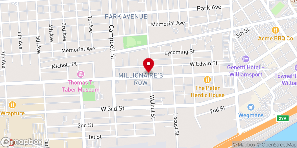 Map showing location of St. Joseph the Worker Parish