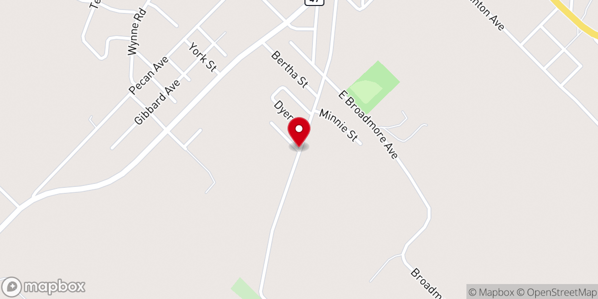 Map showing location of St Mary Church of God In Christ