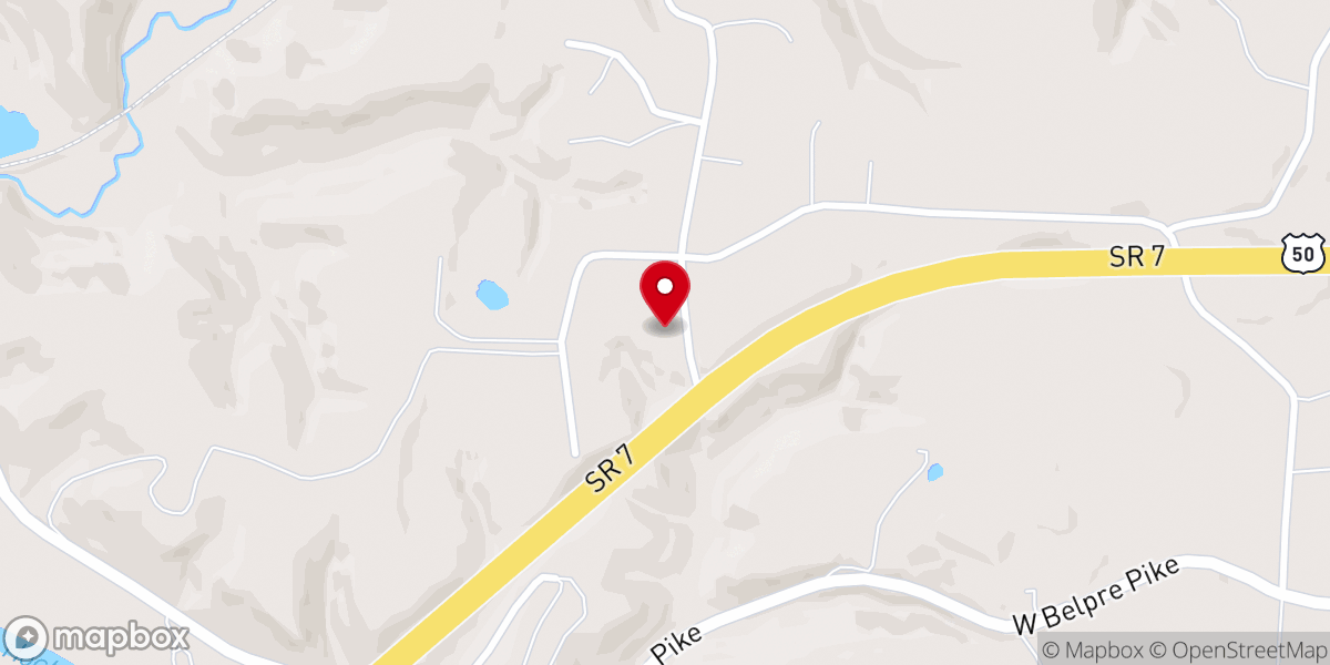 Map showing location of Faith Chapel Community Church