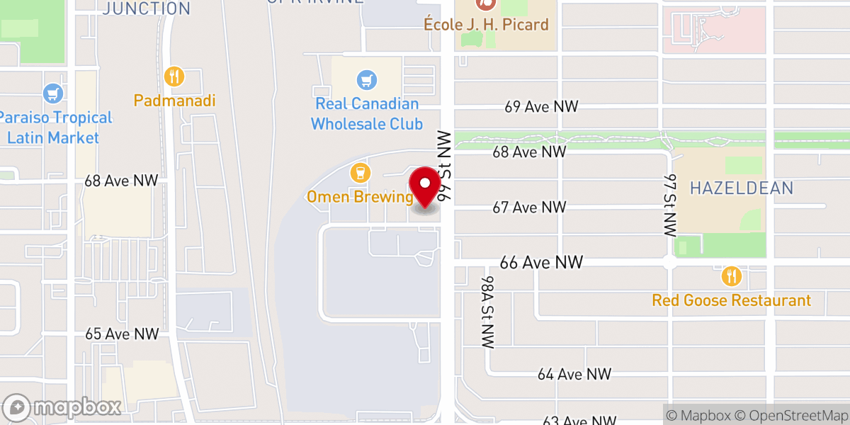 Map showing location of The Church At South Edmonton