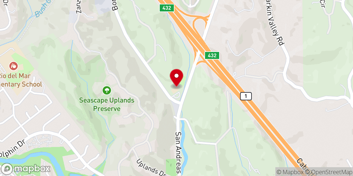 Map showing location of Trinity Covenant Church