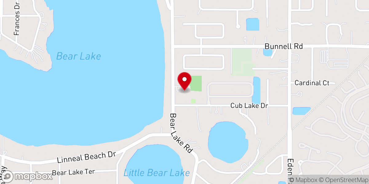 Map showing location of Graceworx Community Church