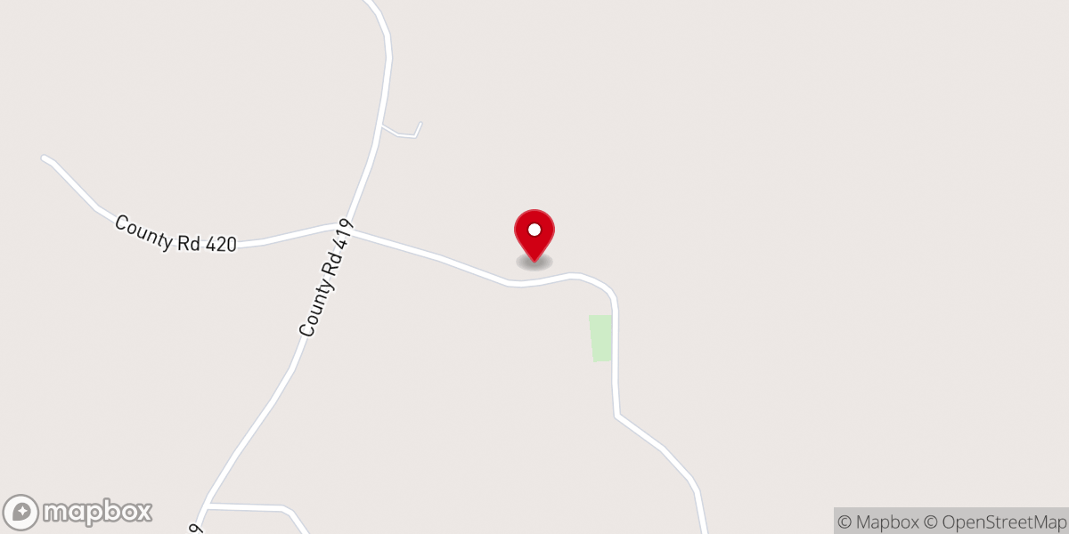 Map showing location of Duncan Hill Pastorium