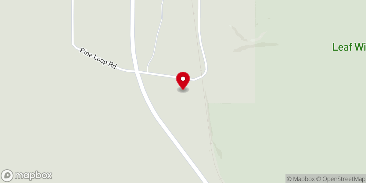 Map showing location of East Salem Church