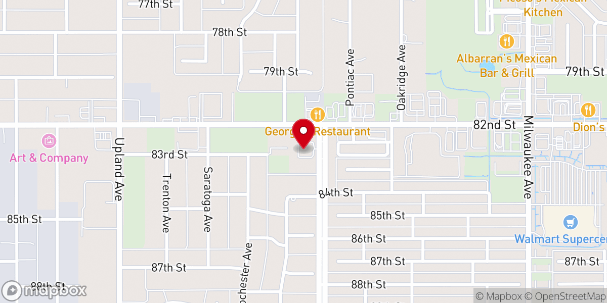 Map showing location of Word Aflame United Pentecostal