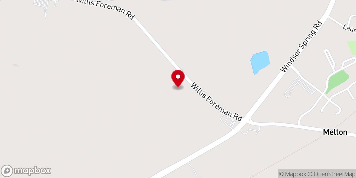 Map showing location of Rhema Word Christian Outreach Ministry Inc