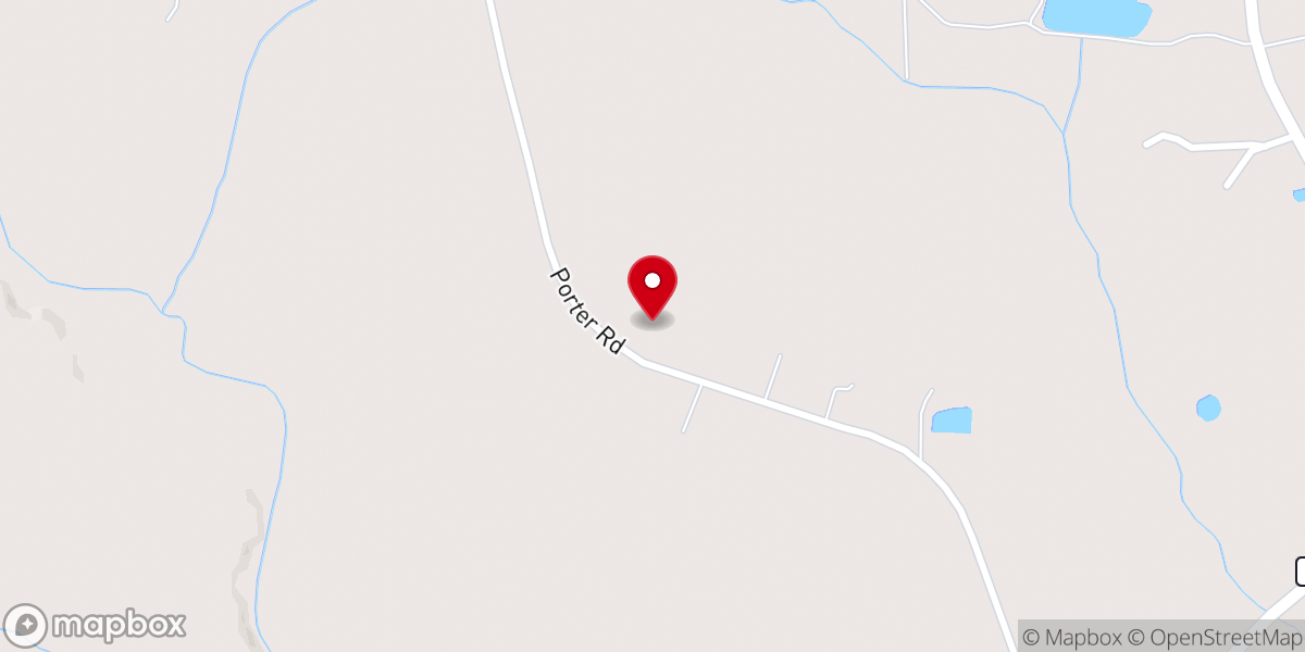 Map showing location of Trinity Baptist Church
