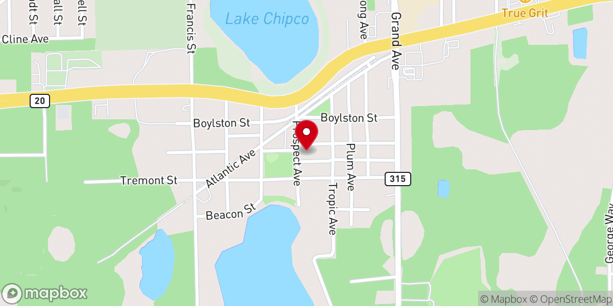 Map showing location of Mason Chapel Missionary Baptist