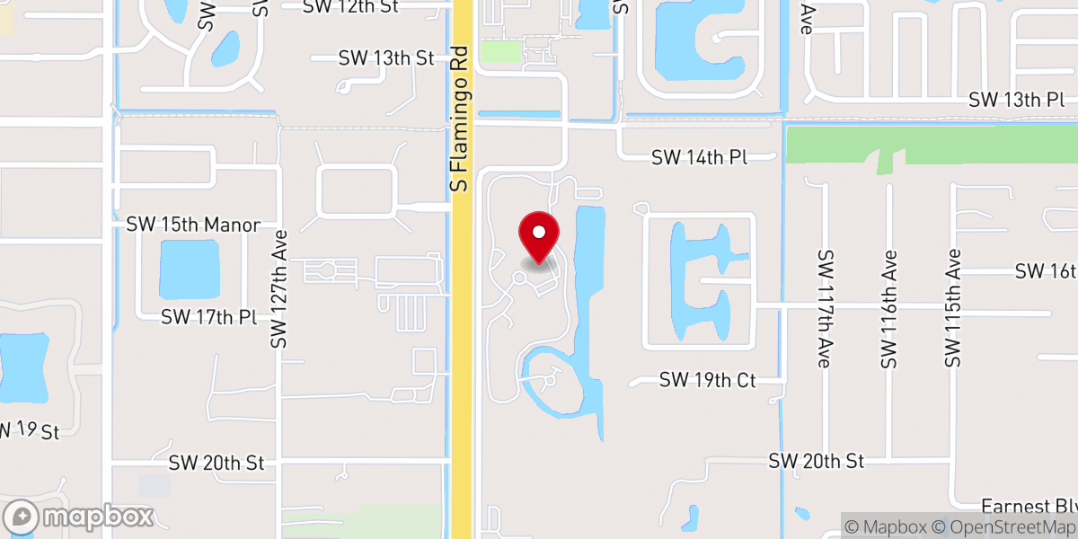 Map showing location of Sheridan House Family Ministries