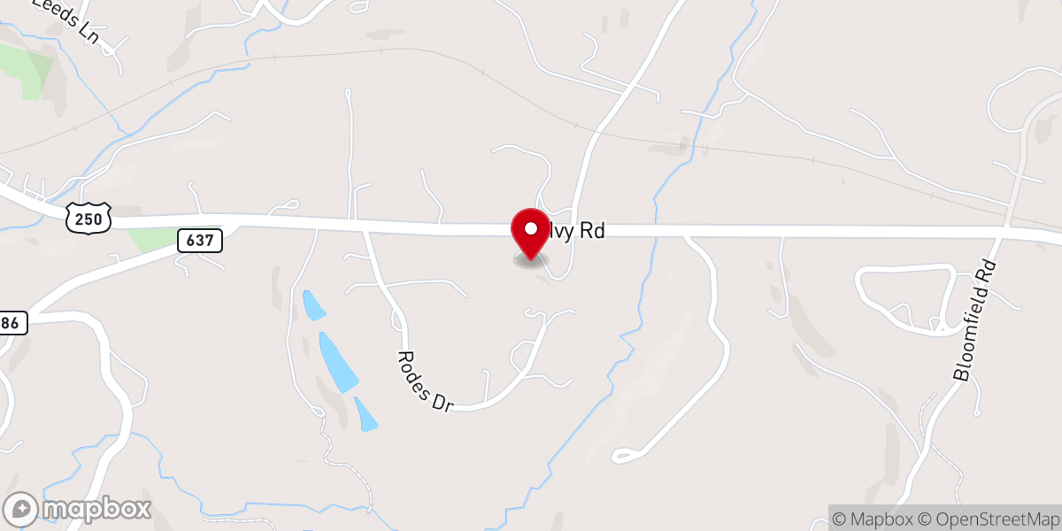 Map showing location of All Saints Anglican Church