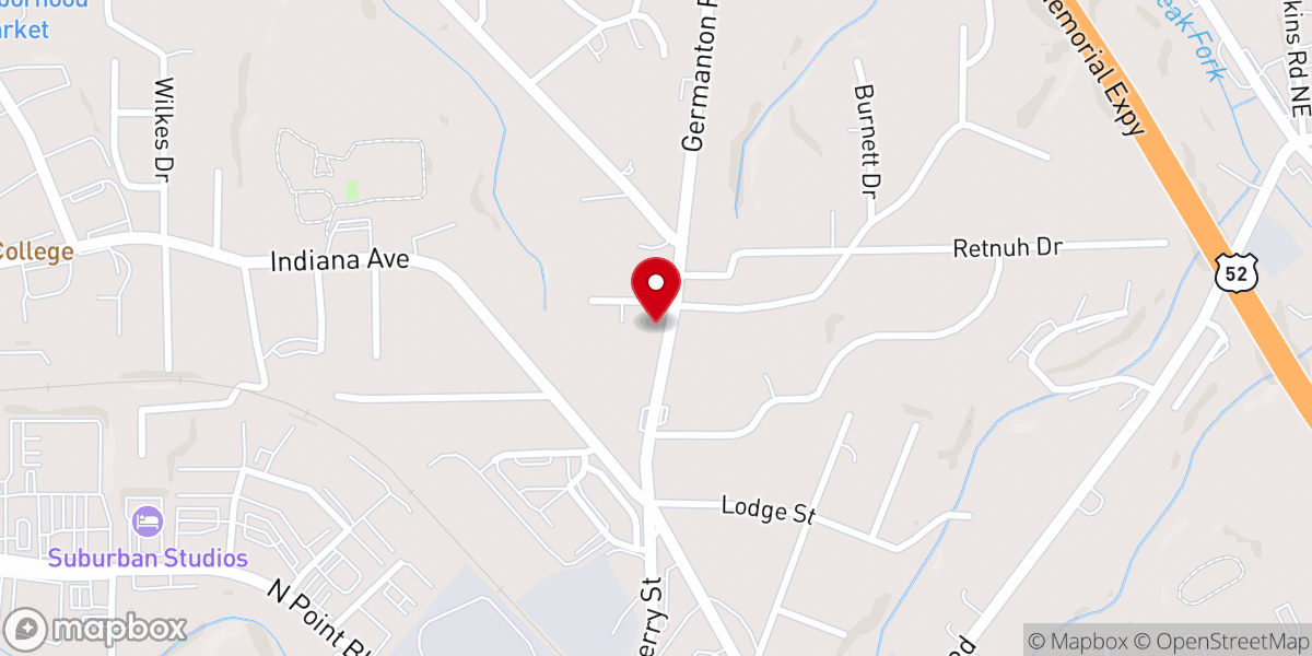 Map showing location of Freedom City Inc