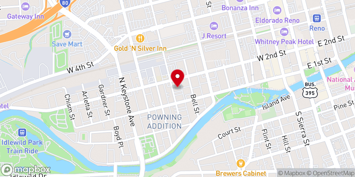 Map showing location of Weddings by Neil