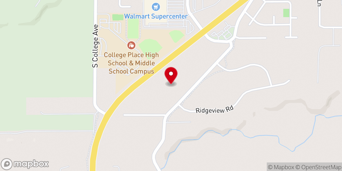 Map showing location of Christ Community Fellowship