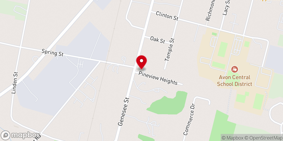 Map showing location of Riverstone Wesleyan Church