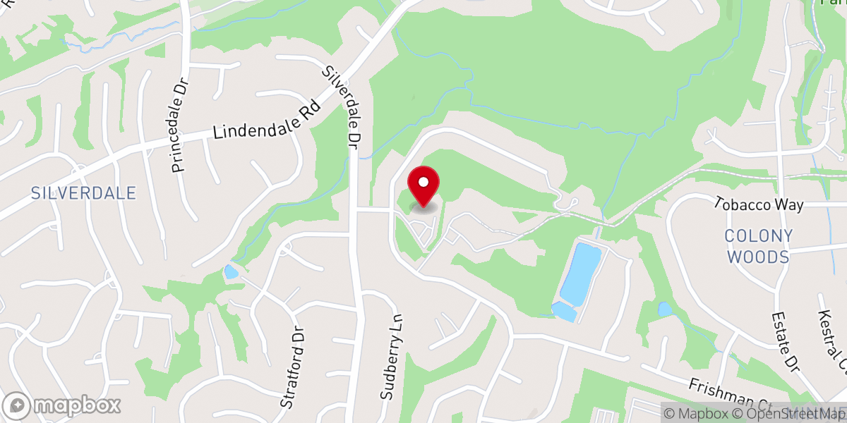 Map showing location of St Margaret's Episcopal Church