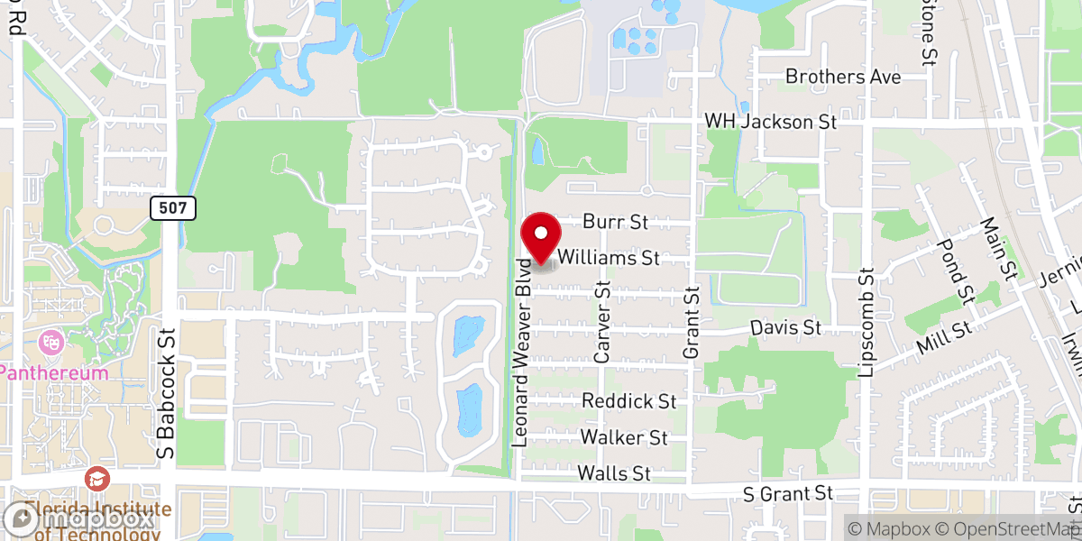 Map showing location of Greater Faith Temple Church