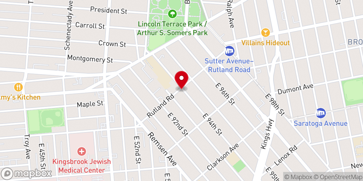Map showing location of Lifeline Gospel Minstries International Inc