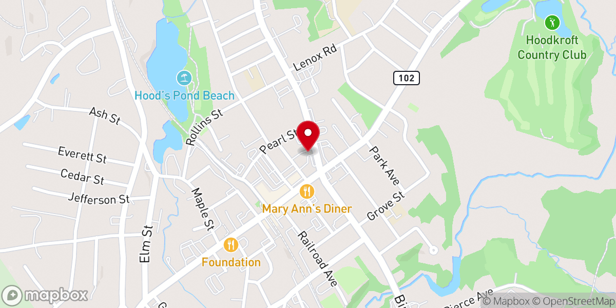 Map showing location of FBC Community Food Pantry