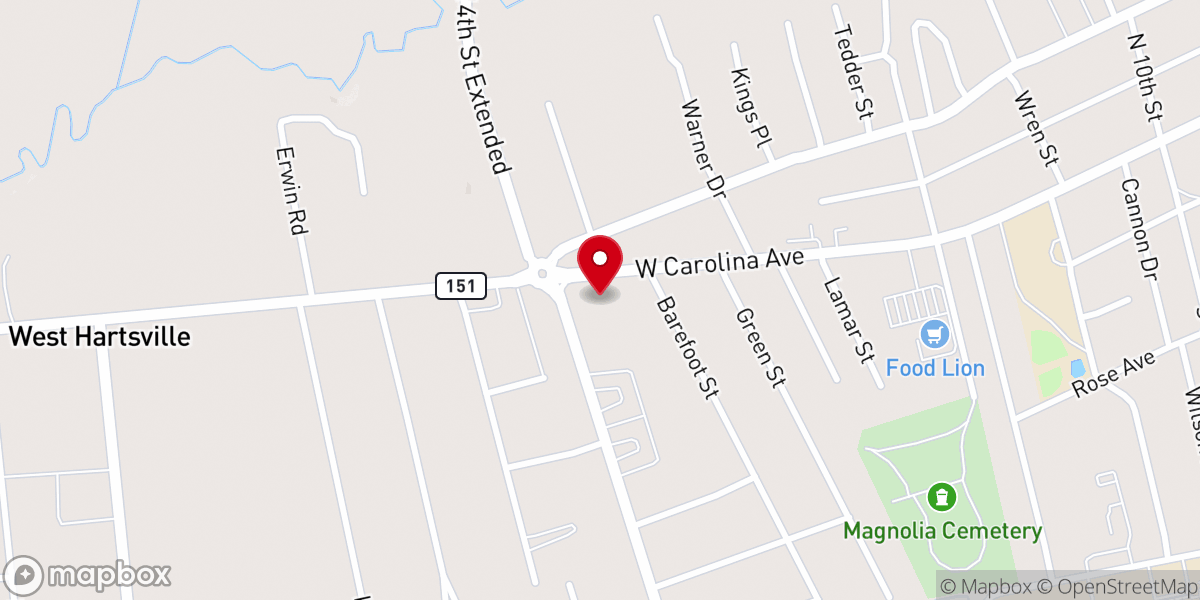 Map showing location of The Church of Jesus Christ of Latter-day Saints