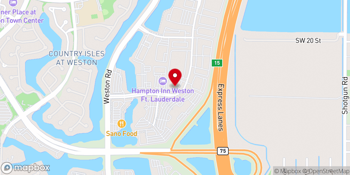 Map showing location of Iglesia Bread Of Life Family Ministry