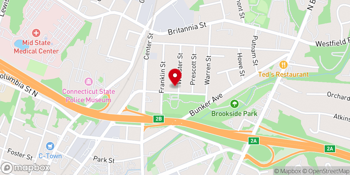 Map showing location of Saints Peter & Paul Orthodox Church