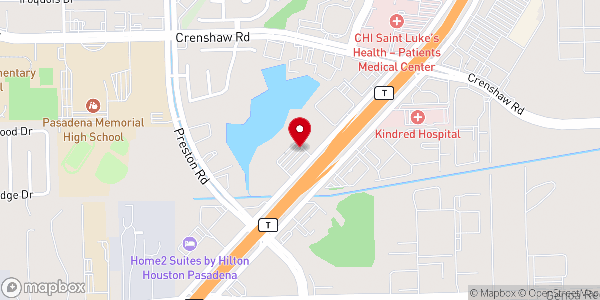Map showing location of CASA DE ORACION - CAMPUS ZION