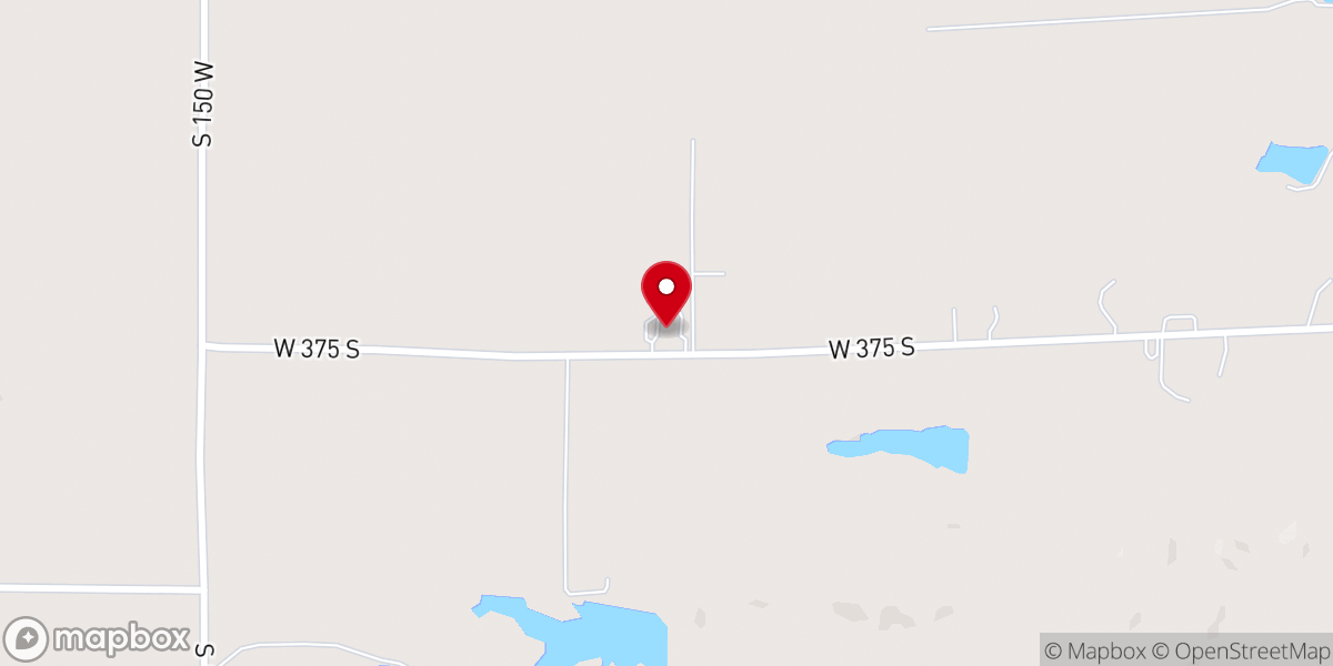 Map showing location of Cornerstone Church