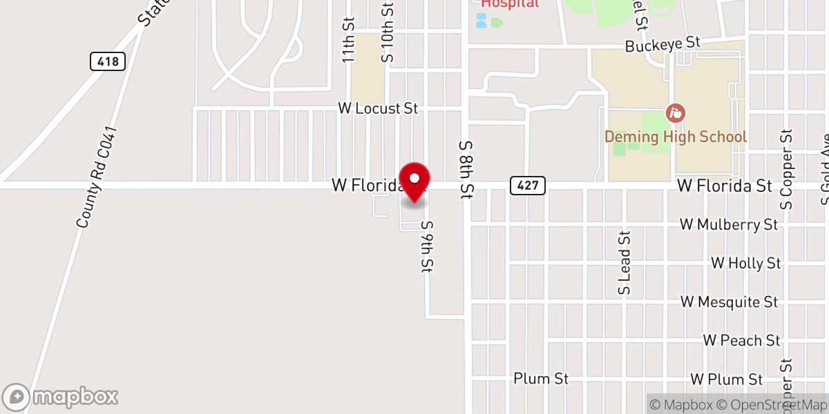 Map showing location of The Disciples of Jesus Christ Fellowship-Bible Training Center