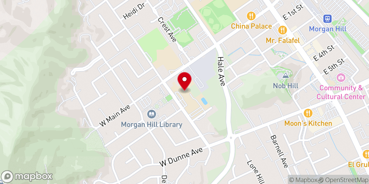 Map showing location of St Catherine's School