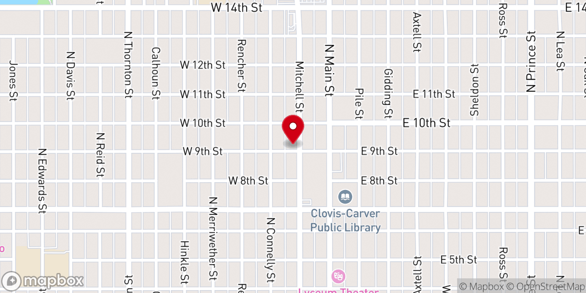 Map showing location of Place of Prayer