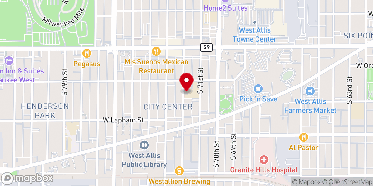 Map showing location of St. Barnabas Congregation - Holy Assumption Site Office
