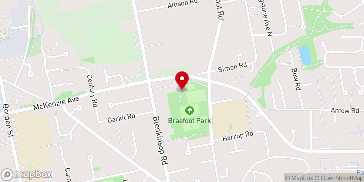Map showing location of Miracle Life Church Victoria