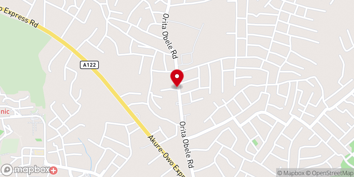 Map showing location of Assembly Of His Fulness Ministry