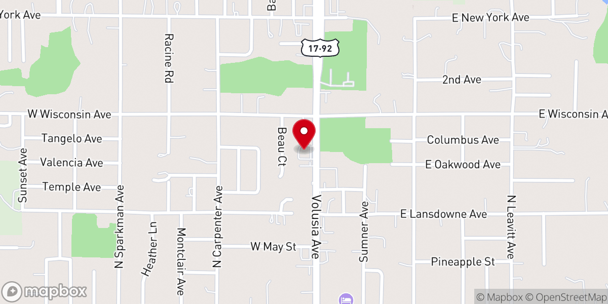 Map showing location of Ignite Christian Ministries